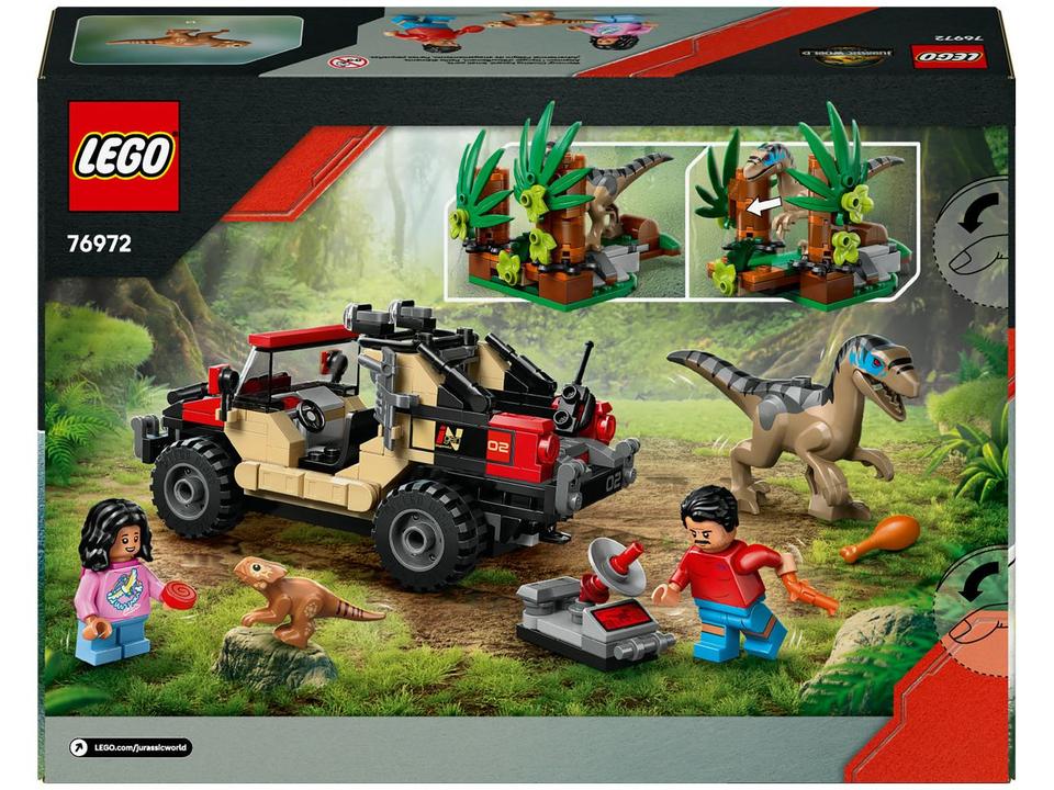 LEGO Jurassic World Fuga Off-Road do Raptor - 9