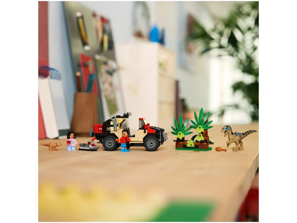 LEGO Jurassic World Fuga Off-Road do Raptor - 3