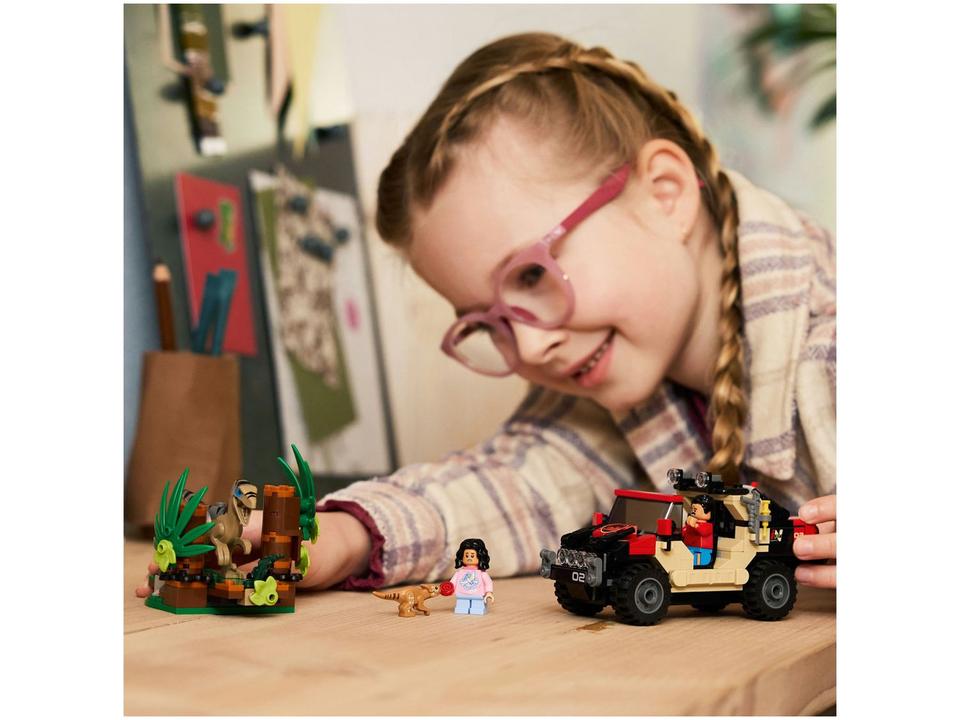 LEGO Jurassic World Fuga Off-Road do Raptor - 1