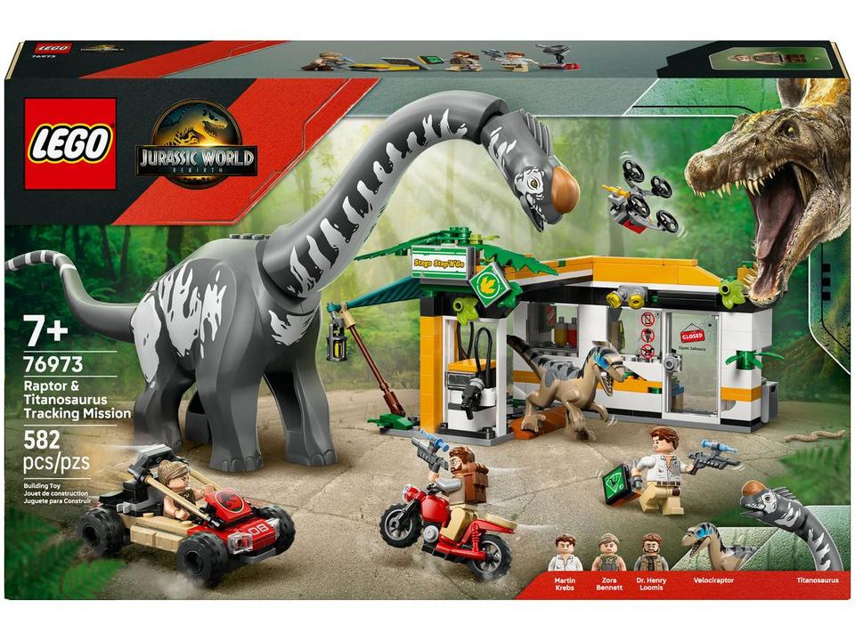 LEGO Jurassic World Missão de Rastreamento de - 8