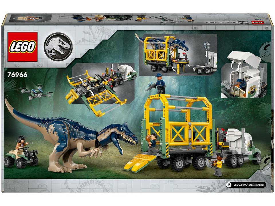 LEGO Jurassic World Missões de Dinossauro Caminhão - 8