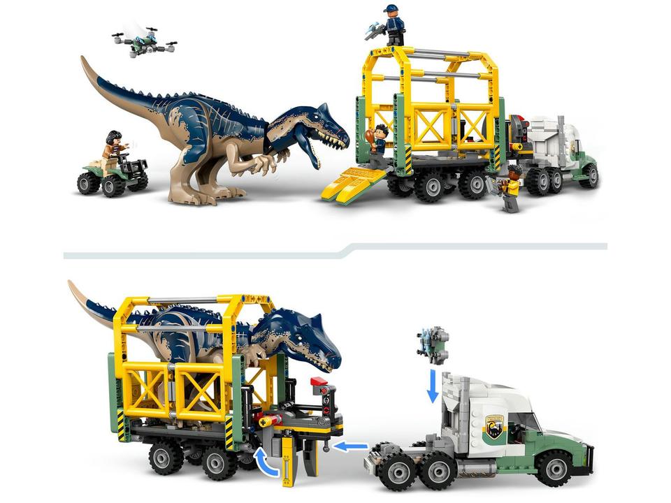 LEGO Jurassic World Missões de Dinossauro Caminhão - 5
