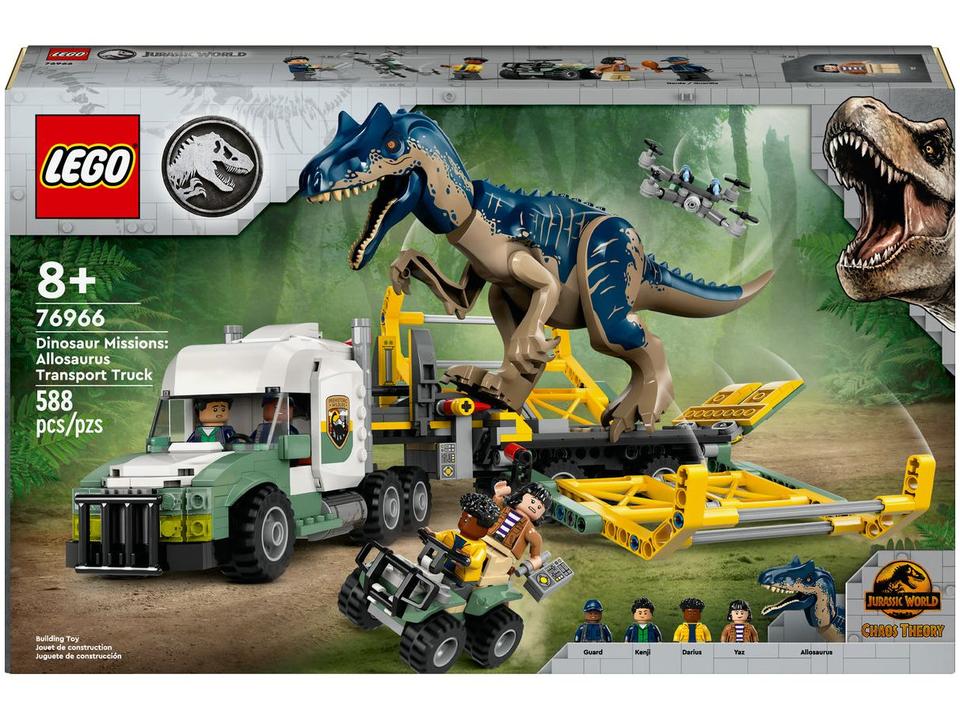 LEGO Jurassic World Missões de Dinossauro Caminhão - 7