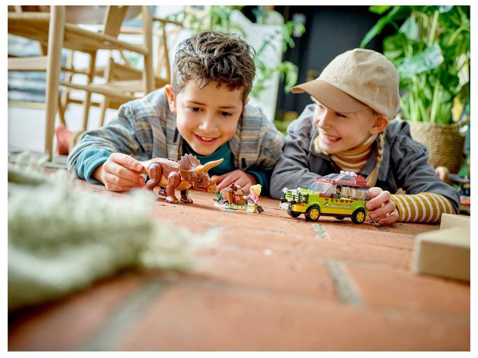 LEGO Jurassic World Pesquisa de Triceratops - 5