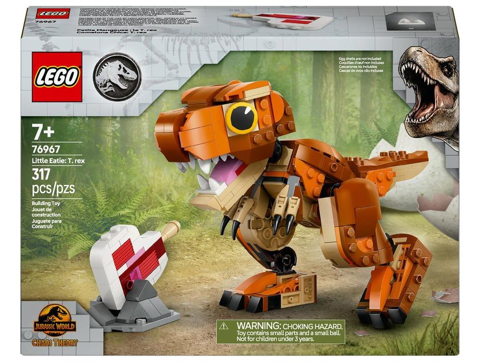 LEGO Jurassic World T-Rex 76967 317 Peças - 8