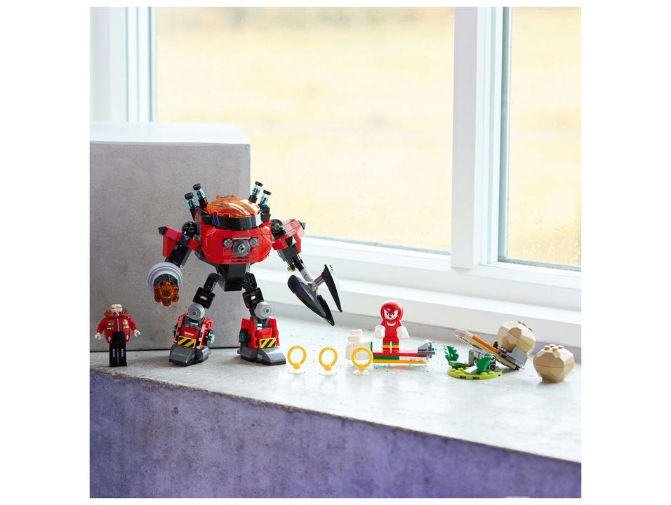 LEGO Knuckles vs. Robô Egg Crusher do Dr. Eggman - 2