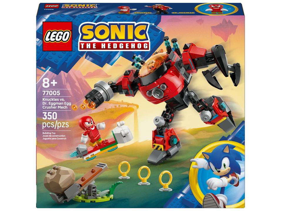 LEGO Knuckles vs. Robô Egg Crusher do Dr. Eggman - 7