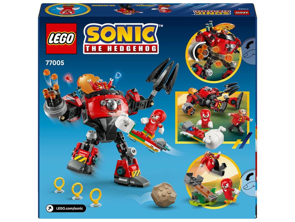LEGO Knuckles vs. Robô Egg Crusher do Dr. Eggman - 8