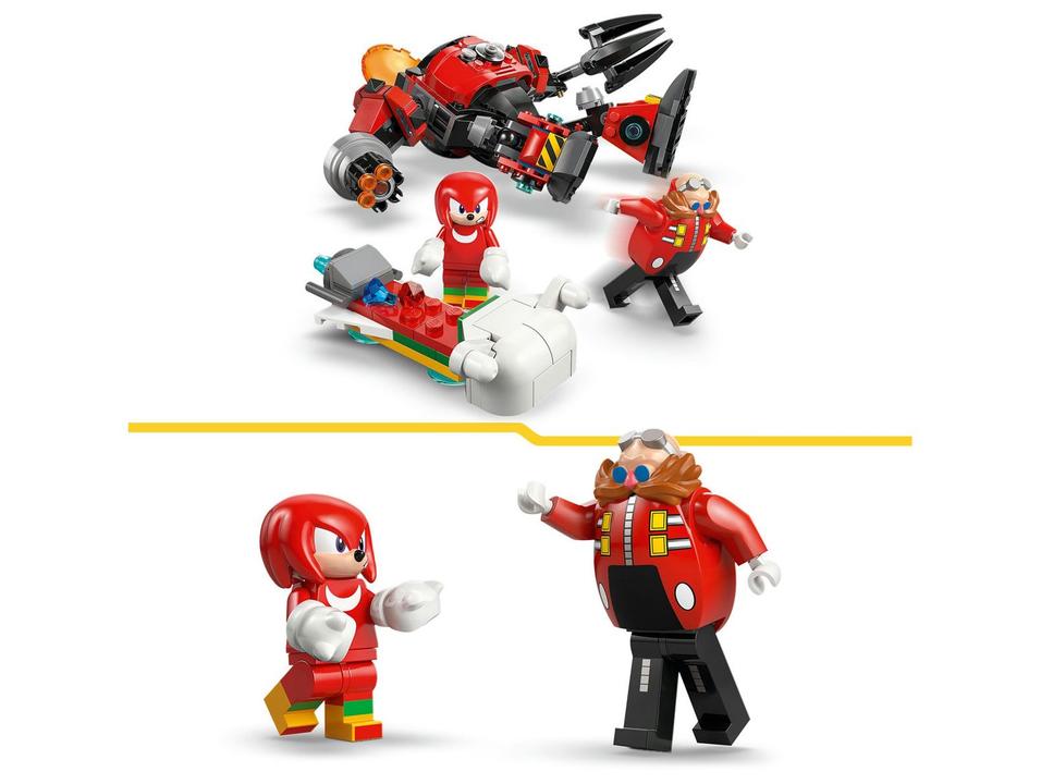 LEGO Knuckles vs. Robô Egg Crusher do Dr. Eggman - 4