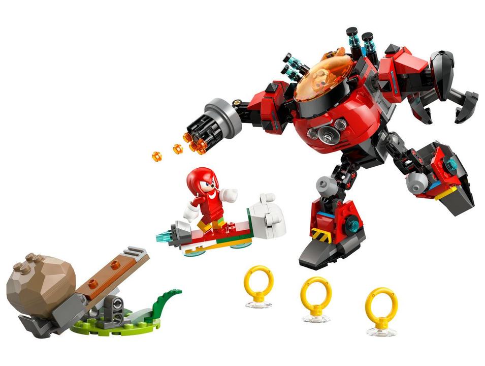 LEGO Knuckles vs. Robô Egg Crusher do Dr. Eggman - 6