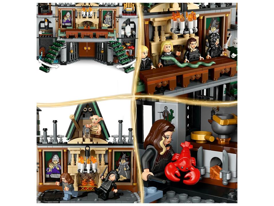 LEGO Mansão Malfoy 76453 1601 peças - 4