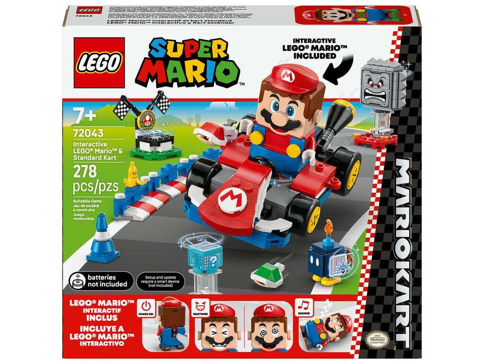 LEGO Mario Interativo e Kart Padrão 72043 - 7