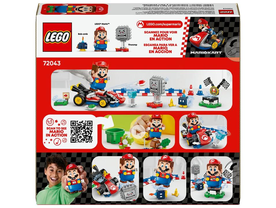 LEGO Mario Interativo e Kart Padrão 72043 - 8
