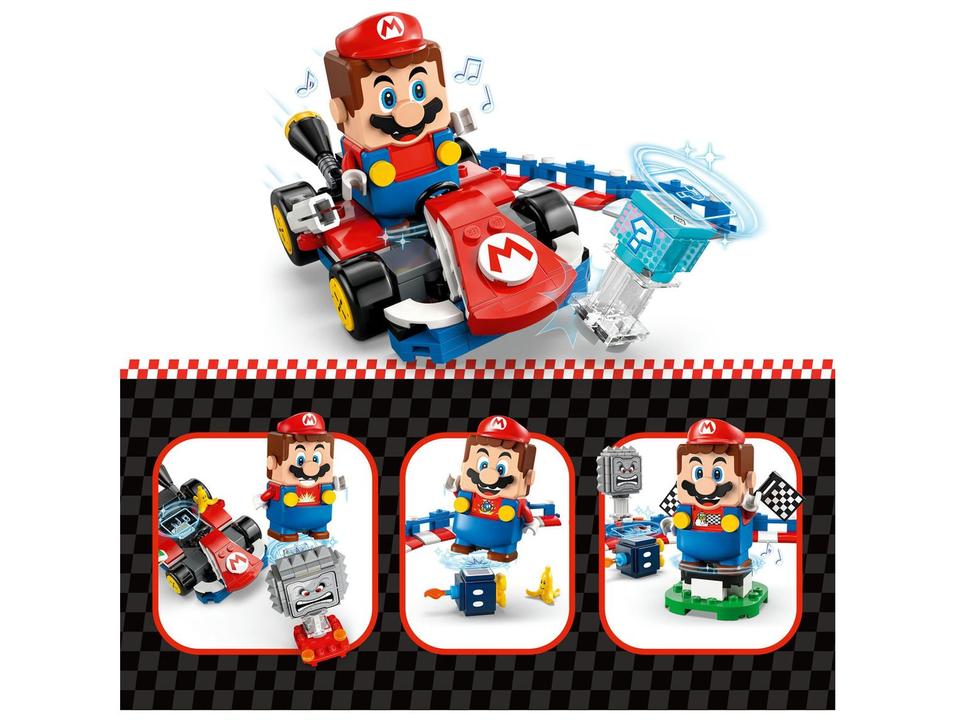 LEGO Mario Interativo e Kart Padrão 72043 - 3