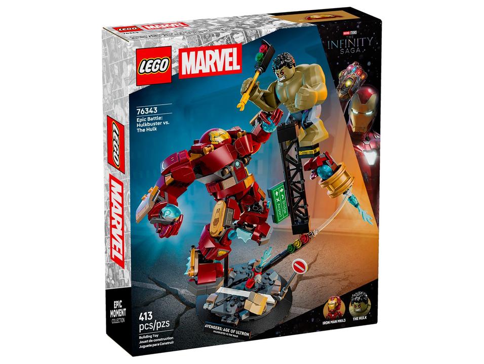 LEGO Marvel Batalha Épica: Hulkbuster vs. Hulk - 5
