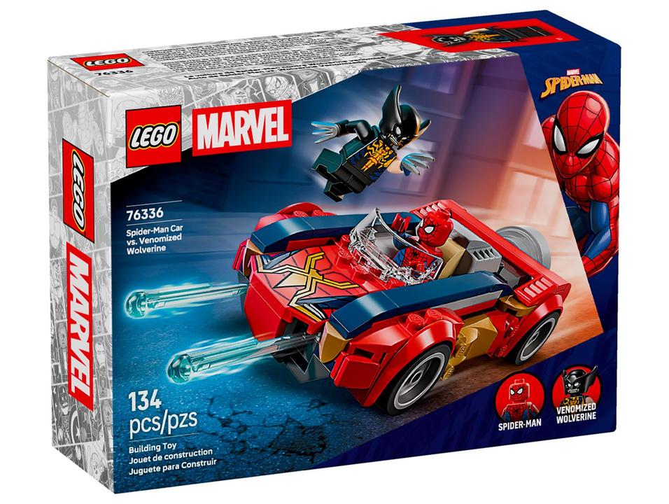 LEGO Marvel Carro do Homem-Aranha vs. Wolverine - 5