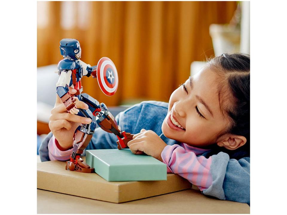 LEGO Marvel Figura de Construção do Capitão - 5