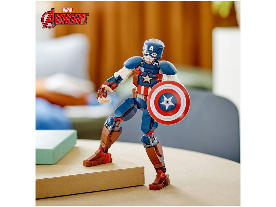 LEGO Marvel Figura de Construção do Capitão - 6
