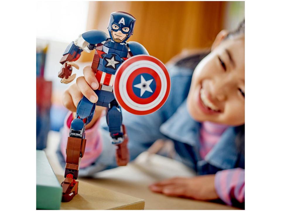 LEGO Marvel Figura de Construção do Capitão - 7