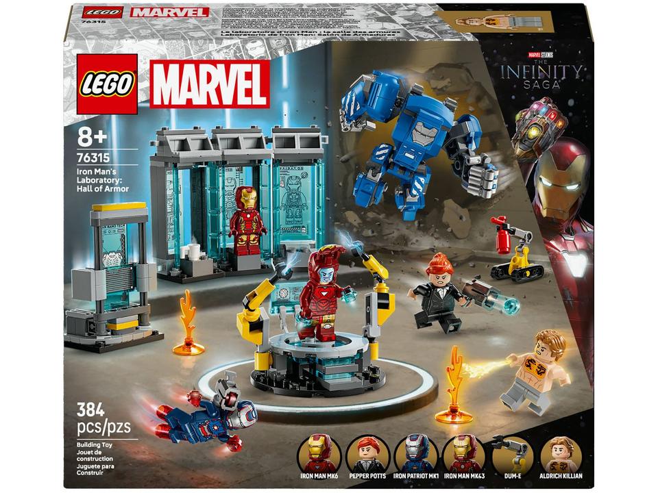 LEGO Marvel Laboratório do Homem de Ferro - 8