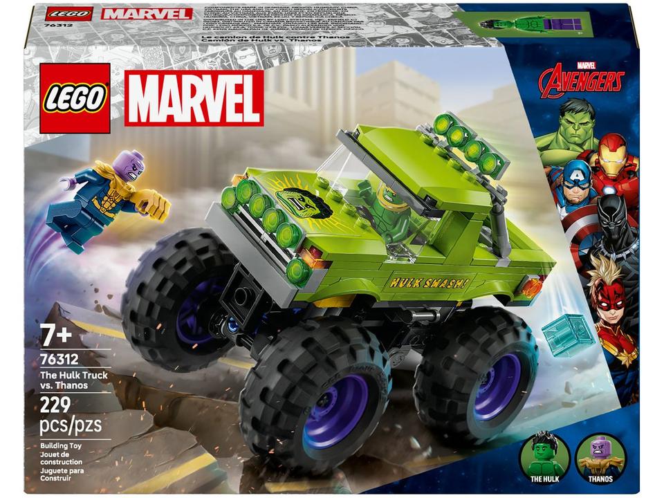 LEGO Marvel O Caminhão do Hulk vs Thanos - 8