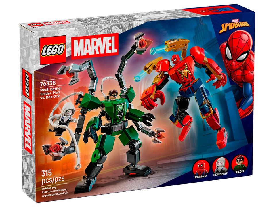 LEGO Marvel Robôs Homem-Aranha vs. Doutor - 5