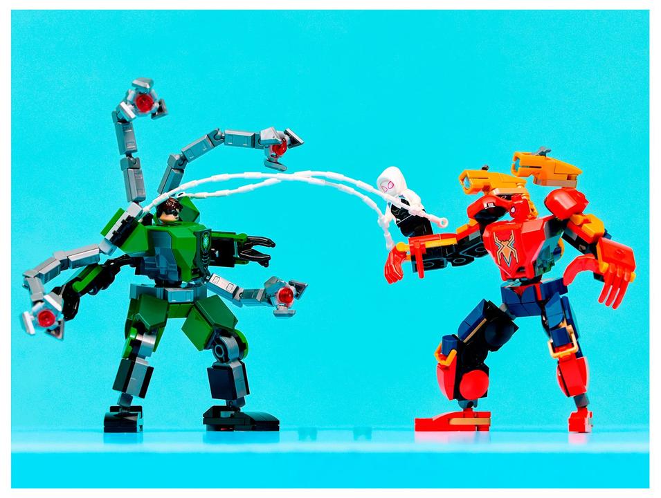 LEGO Marvel Robôs Homem-Aranha vs. Doutor - 1