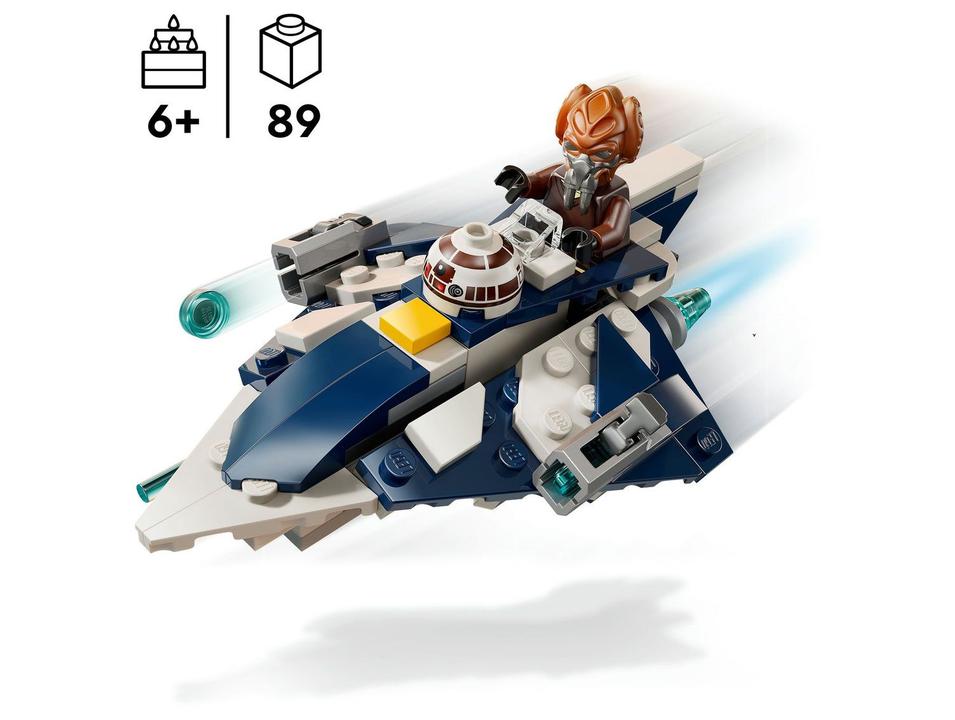 LEGO Microfighter do Caça Estelar Jedi de Plo Koon - 4