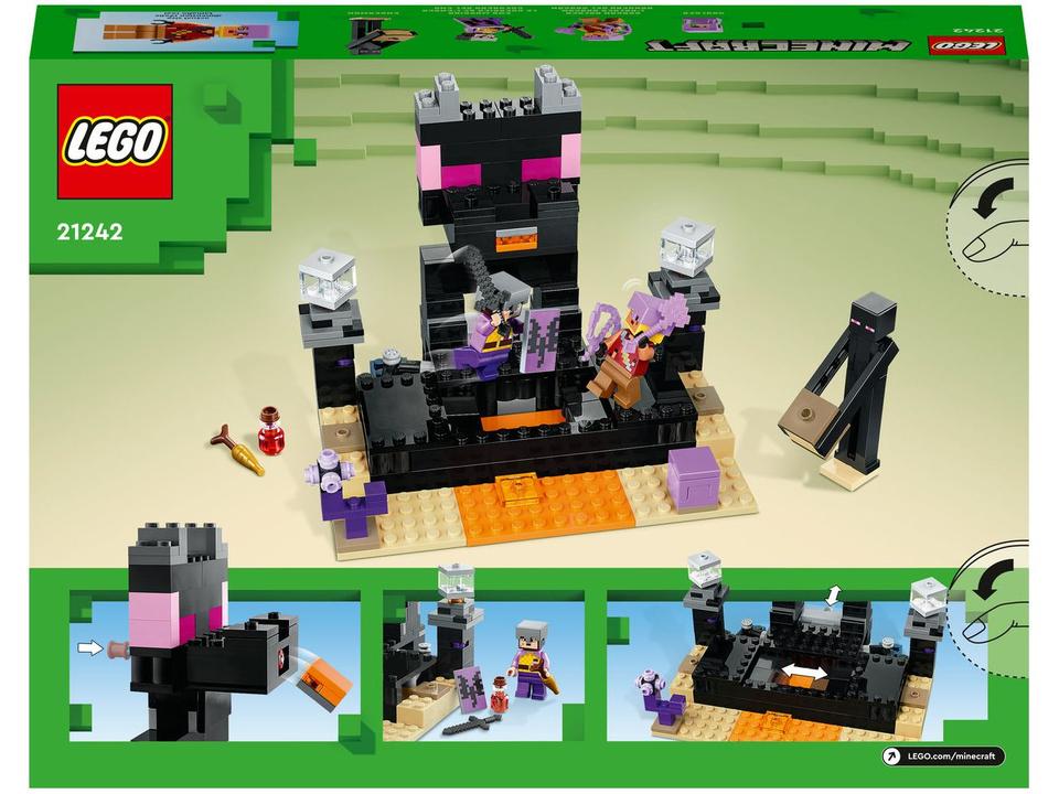 LEGO Minecraft A Arena do End 252 Peças - 21242 - 9