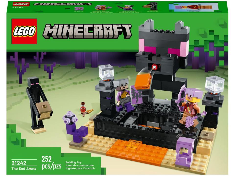 LEGO Minecraft A Arena do End 252 Peças - 21242