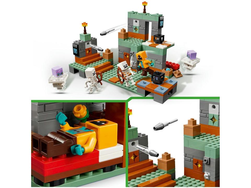 LEGO Minecraft A Câmara do Desafio 21271 322 Peças - 5