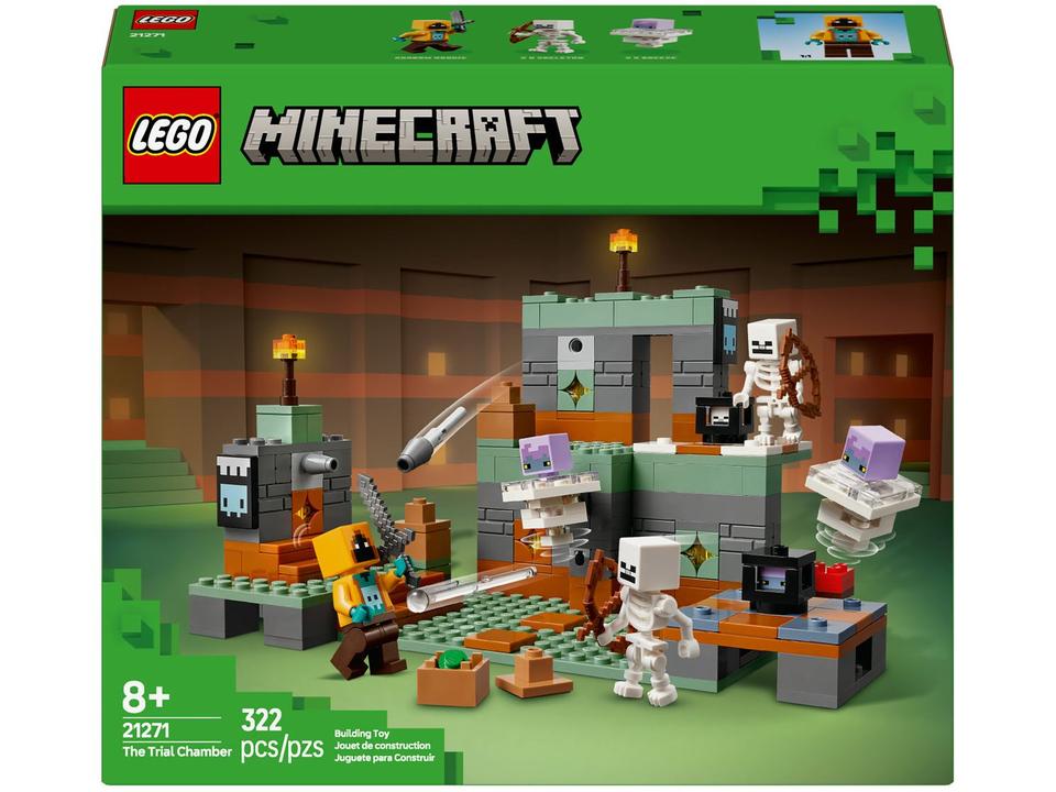 LEGO Minecraft A Câmara do Desafio 21271 322 Peças - 8