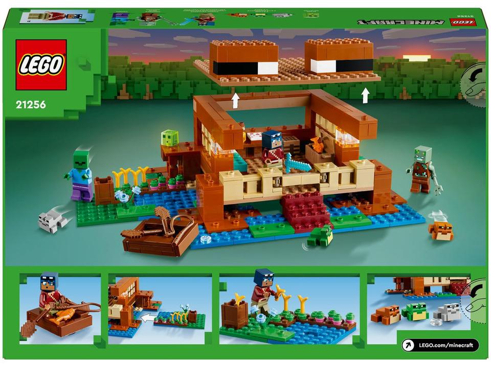 LEGO Minecraft A Casa Sapo 21256 400 Peças - 9