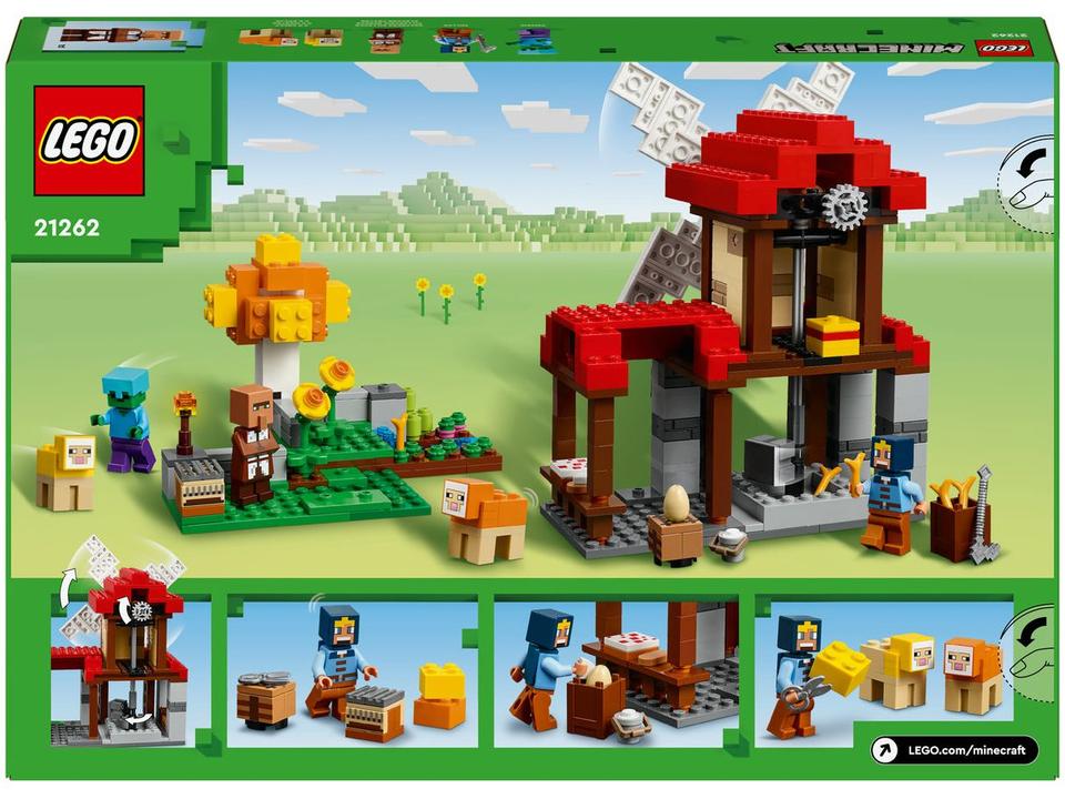 LEGO Minecraft A Fazenda do Moinho de Vento - 8