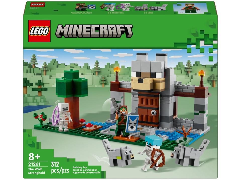 LEGO Minecraft A Fortaleza dos Lobos 21261 - 7