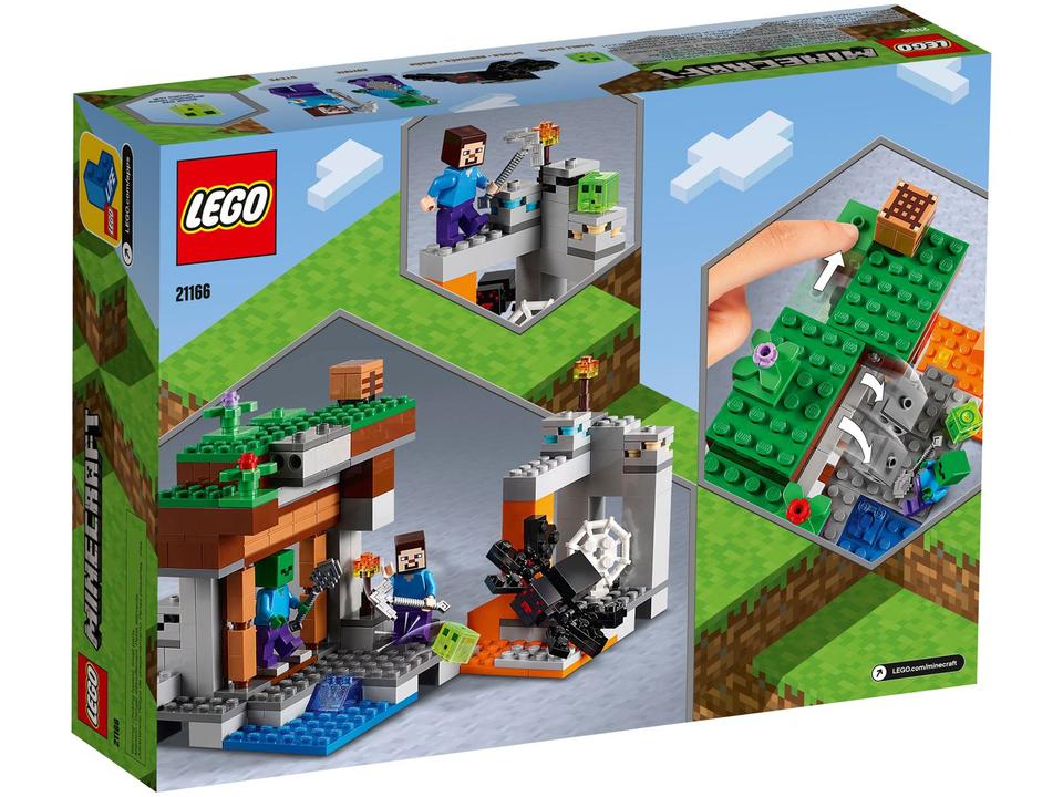 LEGO Minecraft A Mina Abandonada 248 Peças - 21166 - 4