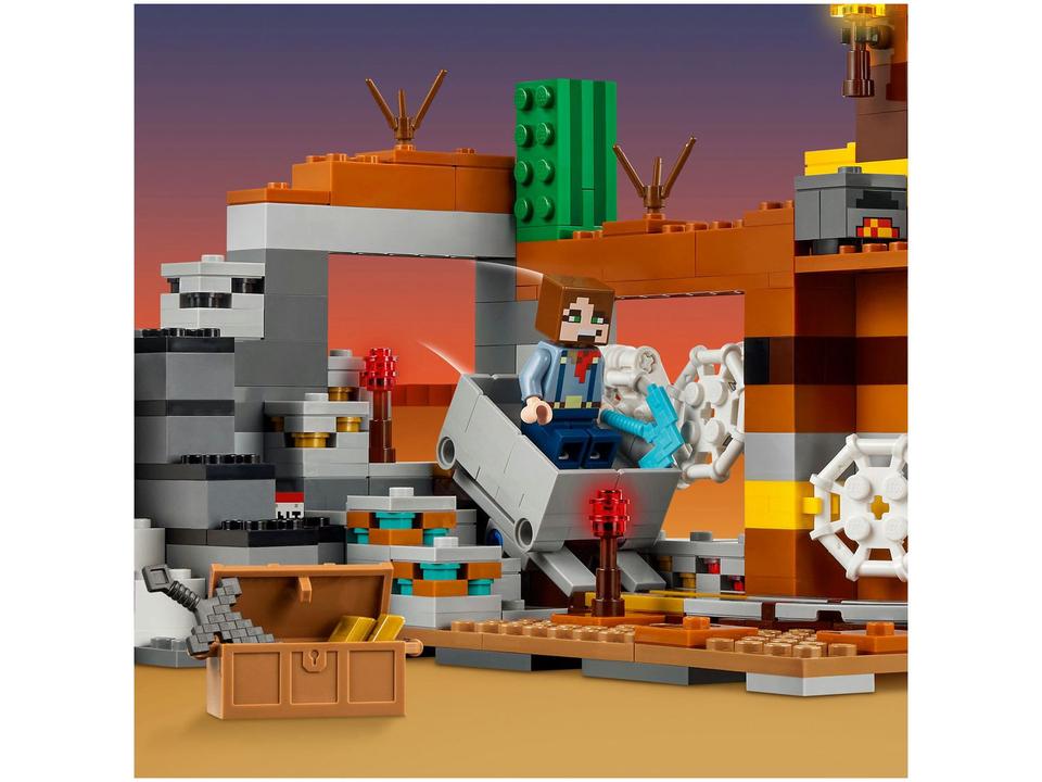LEGO Minecraft A Mina do Ermo 21263 538 Peças - 3