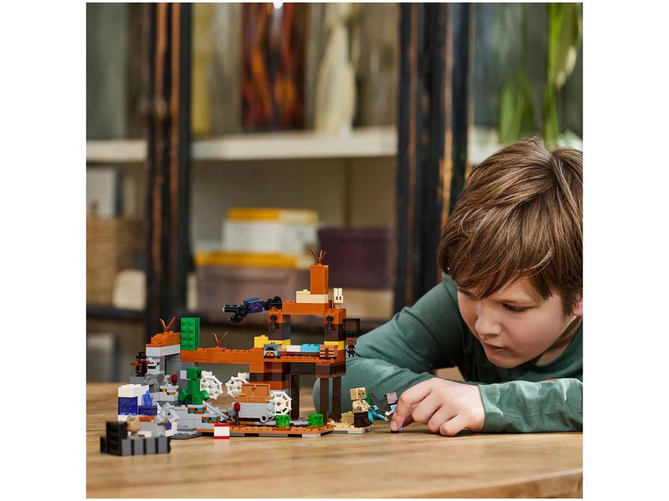 LEGO Minecraft A Mina do Ermo 21263 538 Peças - 2