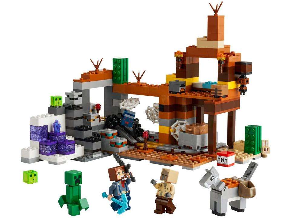 LEGO Minecraft A Mina do Ermo 21263 538 Peças - 6