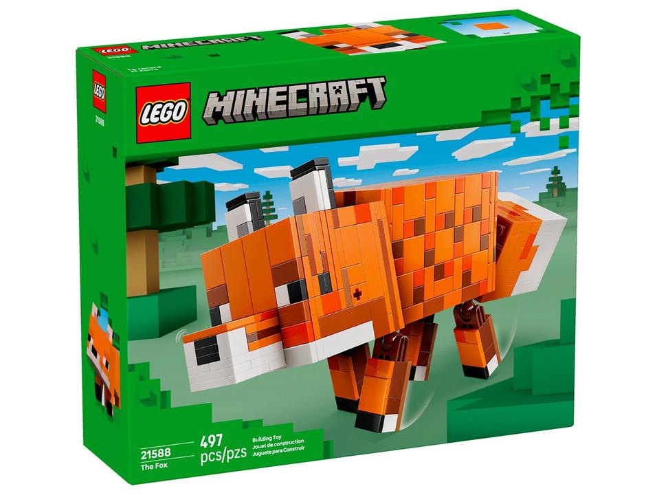 LEGO Minecraft A Raposa 21588 497 Peças - 5
