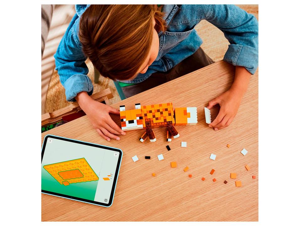 LEGO Minecraft A Raposa 21588 497 Peças - 3