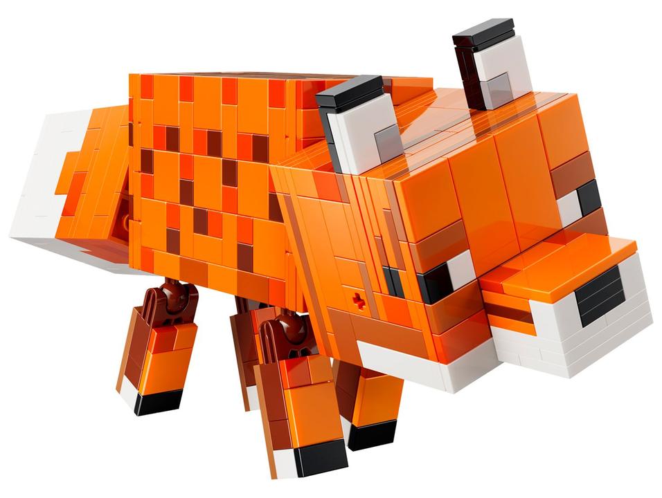 LEGO Minecraft A Raposa 21588 497 Peças - 4