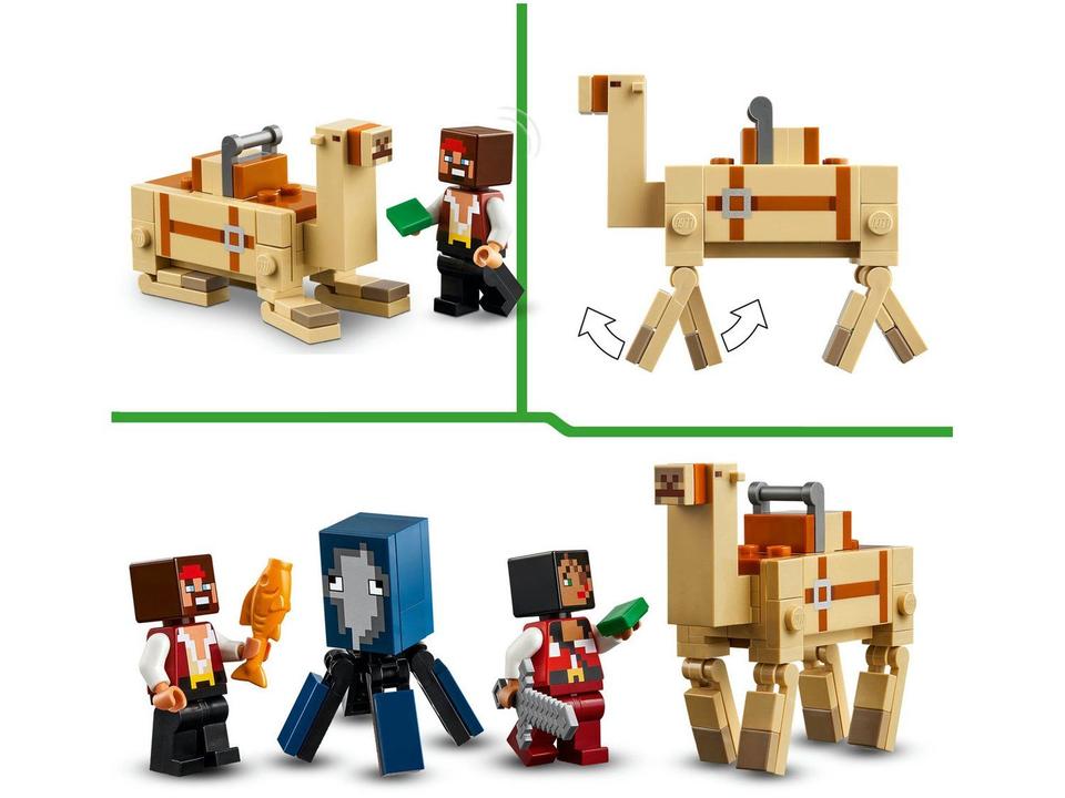 LEGO Minecraft A Viagem do Barco Pirata 21259 - 3