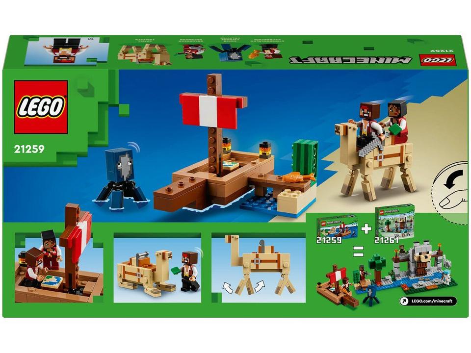 LEGO Minecraft A Viagem do Barco Pirata 21259 - 7