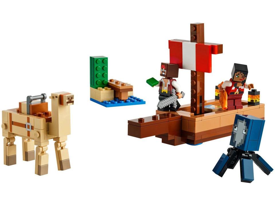LEGO Minecraft A Viagem do Barco Pirata 21259 - 5