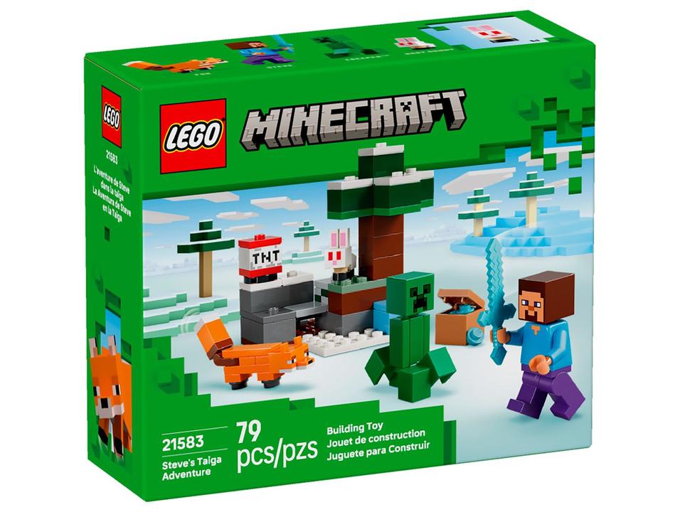 LEGO Minecraft Aventura de Steve na Taiga - 5
