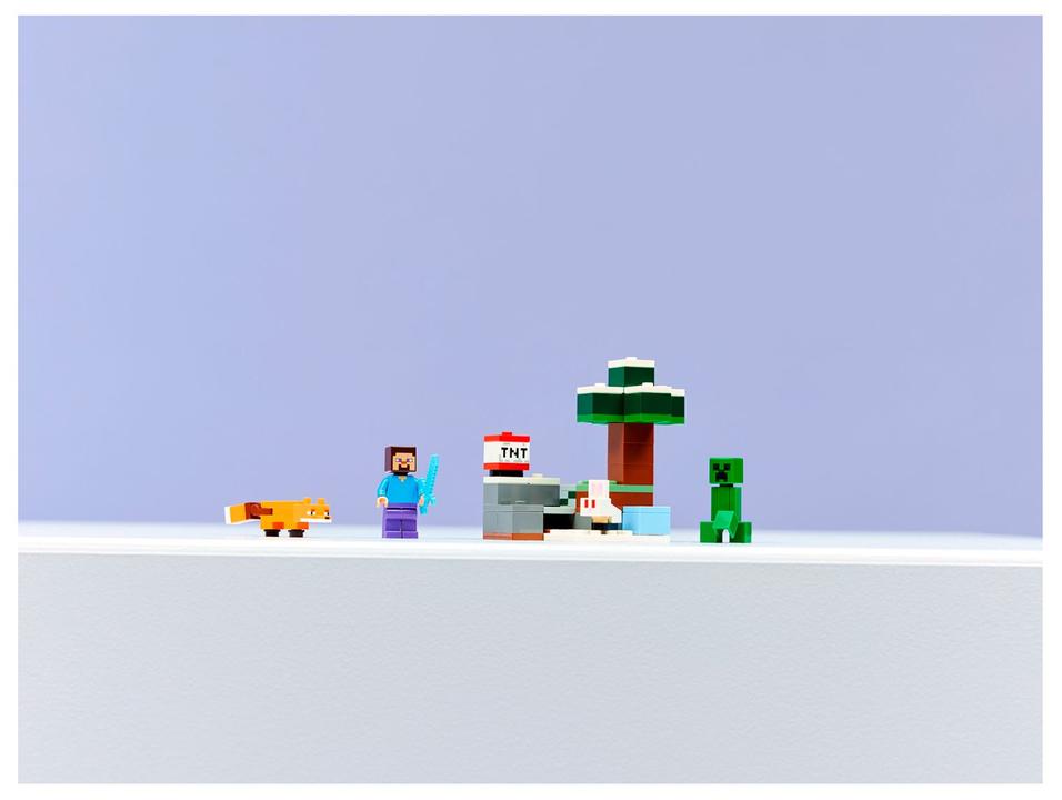 LEGO Minecraft Aventura de Steve na Taiga - 1