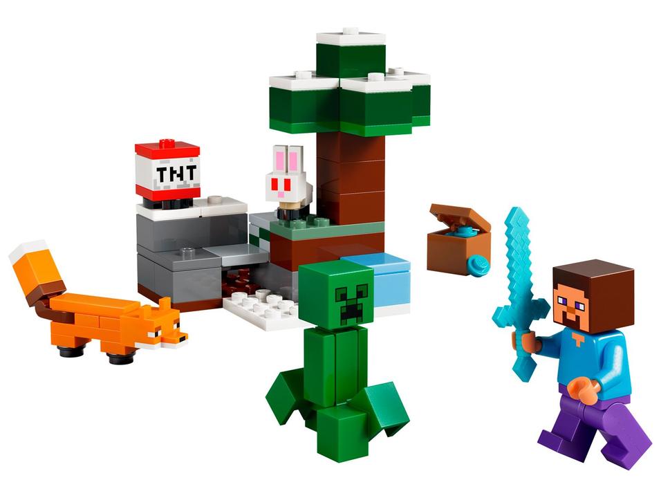LEGO Minecraft Aventura de Steve na Taiga - 4