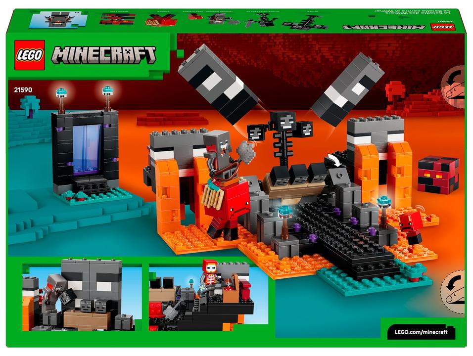 LEGO Minecraft Batalha Wither 21590 494 Peças - 6