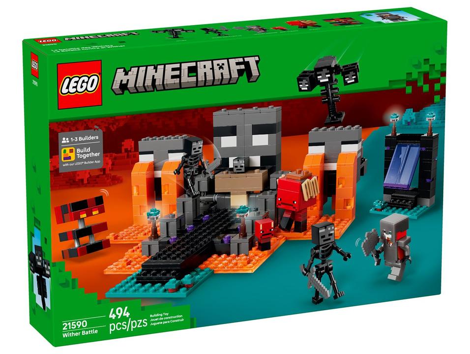 LEGO Minecraft Batalha Wither 21590 494 Peças - 5
